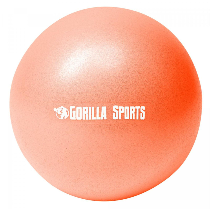 Mini pelota de Pilates naranja de 18 cm